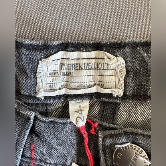 NWT Current/Elliott The Fling Boulevard Knee Slit Size 24 - Picture 3 of 13